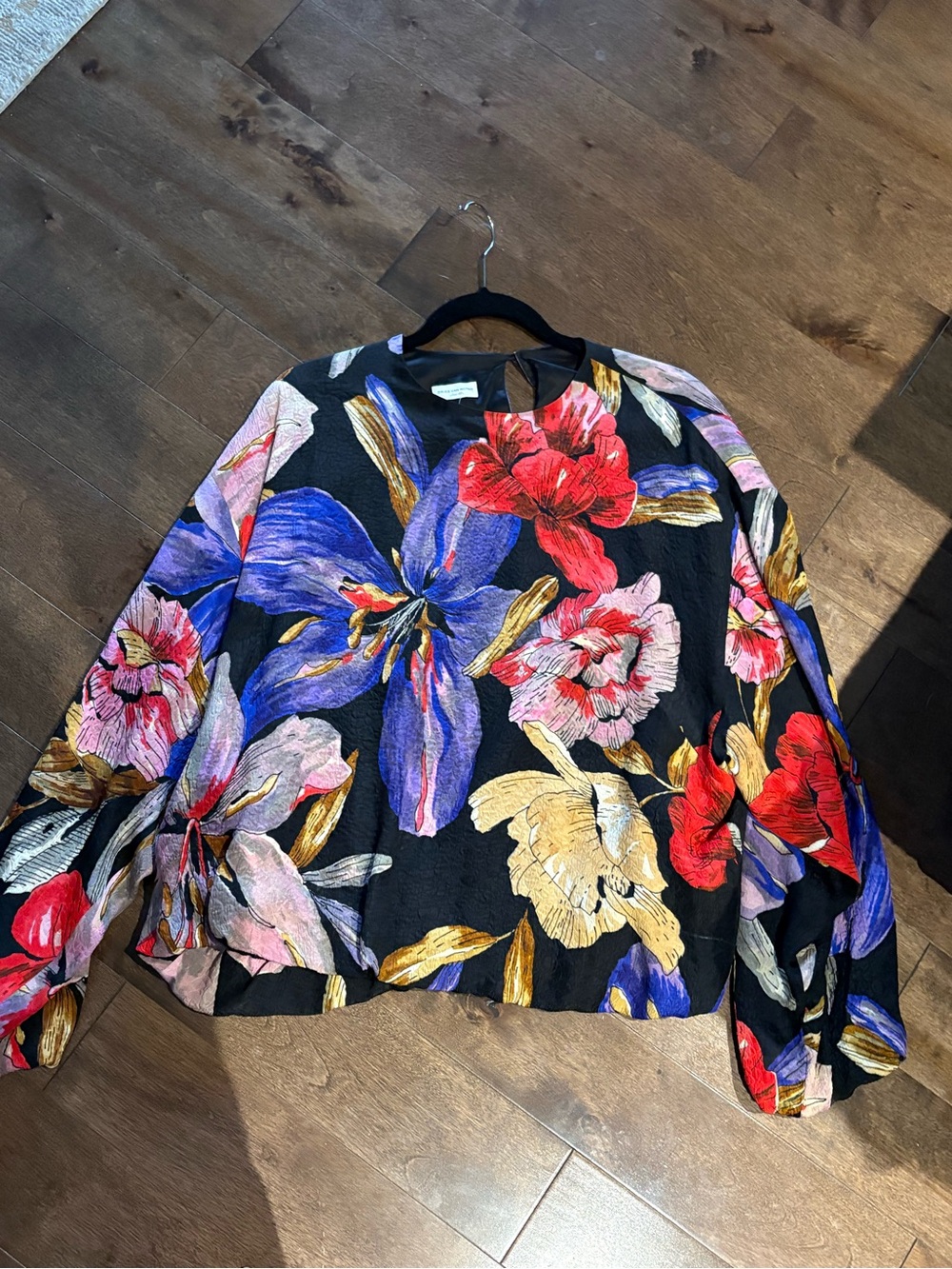 Dries Van Noten Capo Floral Top